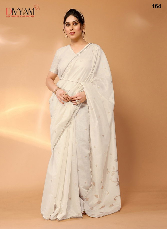 Priti By Divyam Chanderi Silk Designer Saree Wholesale Clothing Suppliers In India