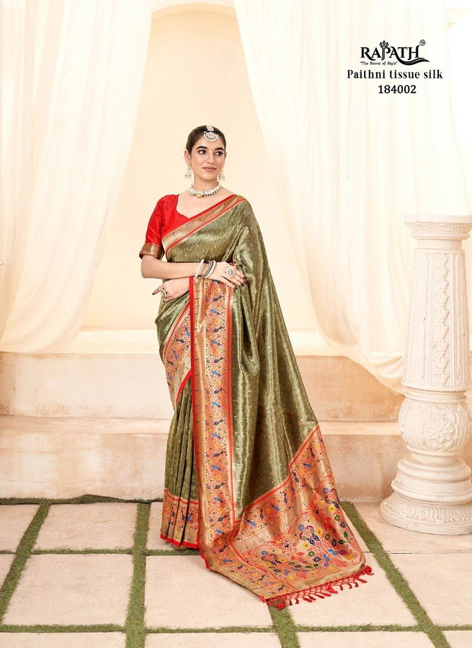 Lavnya Silk By Rajpath 184001 To 184008 Series Best Saree Wholesale Shop in Surat