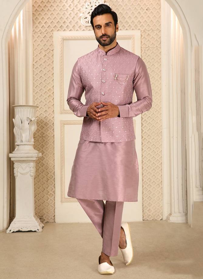 Function Vol Wear Wholesale Kurta Pajama With Jacket Collection