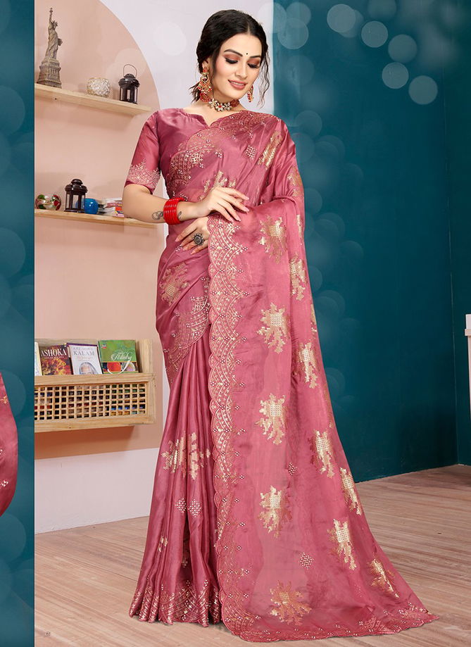 Love Affair Function Wear Wholesale Printed Sarees