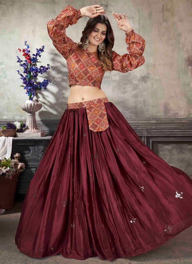 Frill & Flare Vol 5 By Khushboo Indowestern Lehenga Catalog