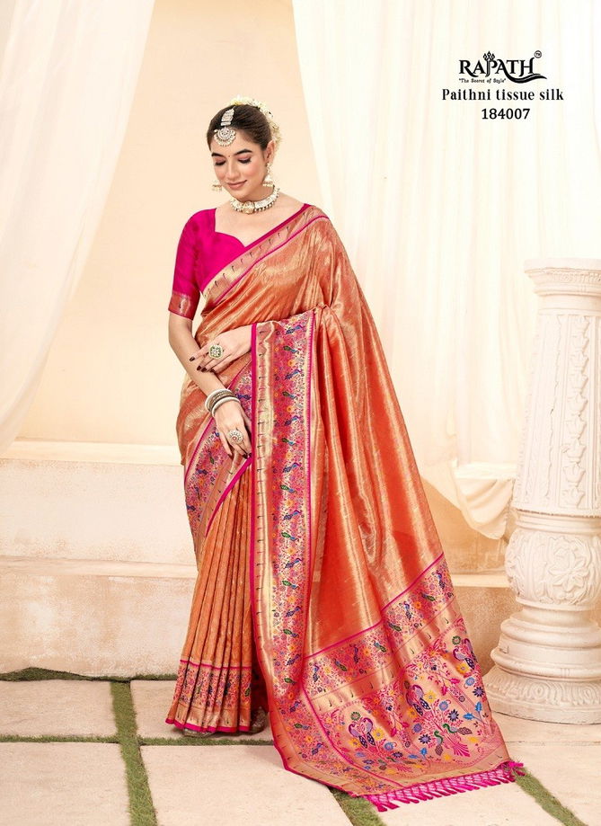 Lavnya Silk By Rajpath 184001 To 184008 Series Best Saree Wholesale Shop in Surat