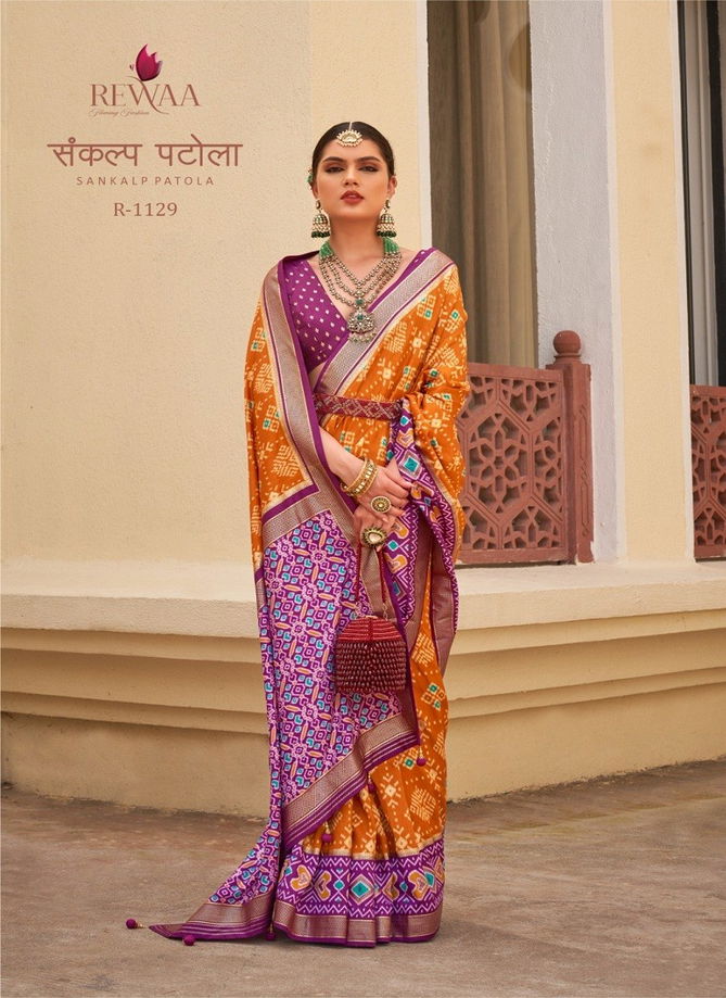 Sankalp Patola By Rewaa Silk Designer Saree Catalog