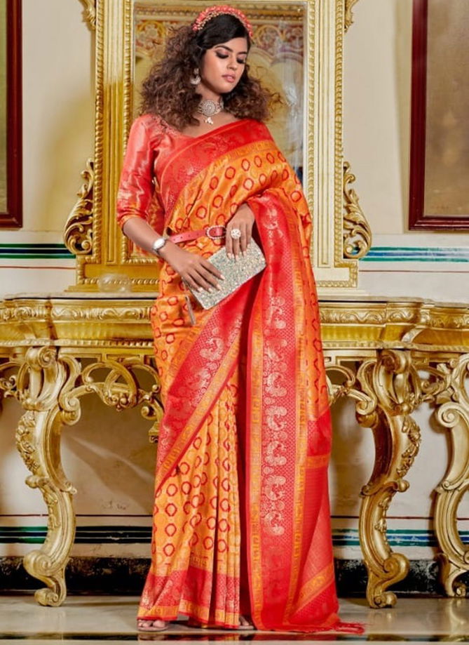 Shamiyana The Fabrica Exclusive Wear Wholesale Banarasi Silk Sarees Catalog