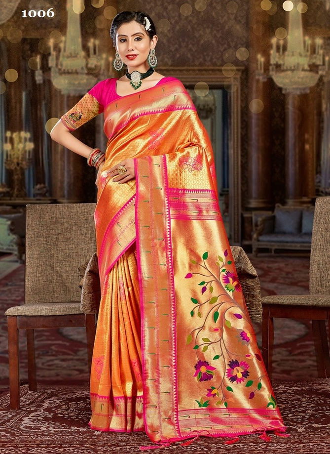 Kamiya Silk By Sangam Silk Sarees Catalog