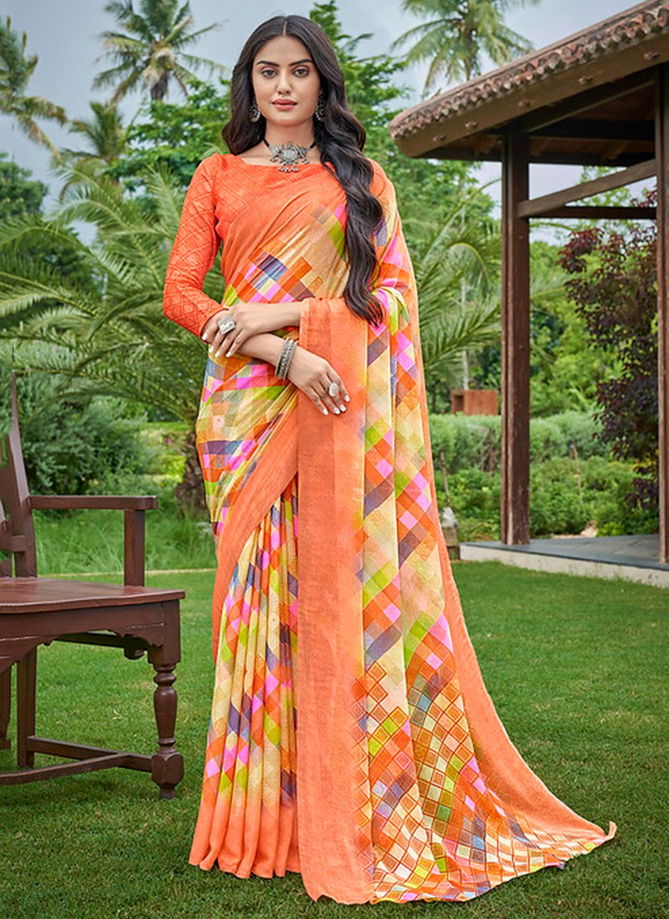 Star Chiffon 83 Edition Wholesale Chiffon Sarees Catalog