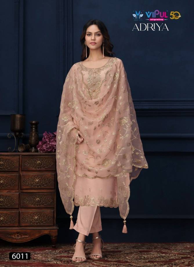 Adriya By Vipul Organza Chiffon Salwar Kameez Suppliers In India