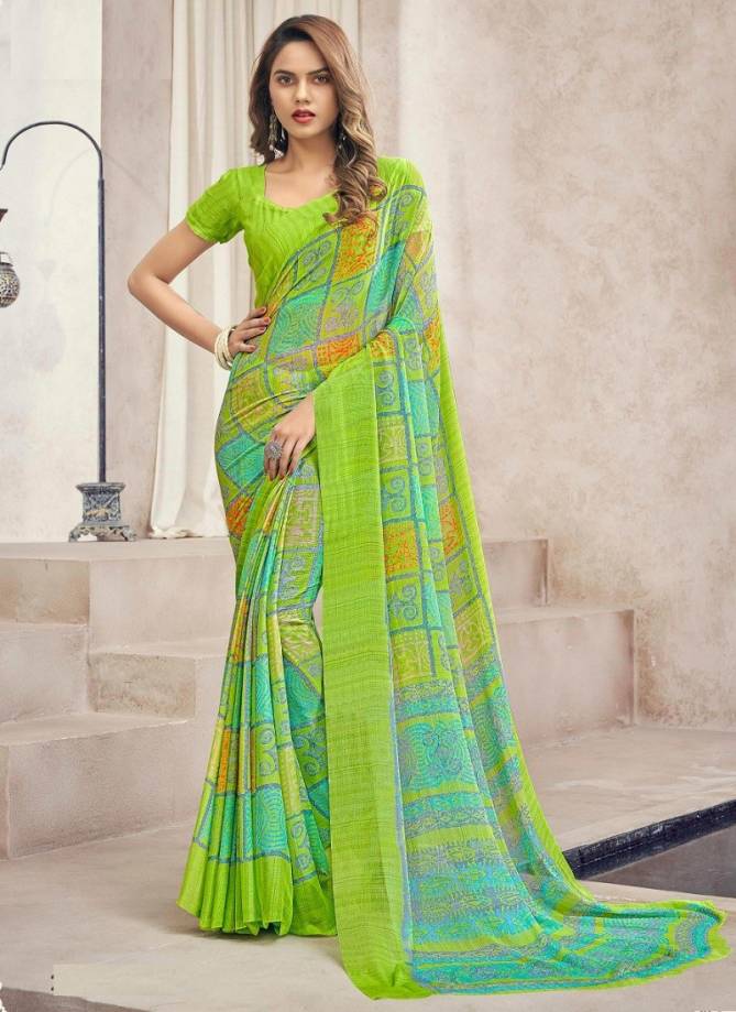 Star Chiffon 88th Edition By Ruchi Chiffon Saree Catalog