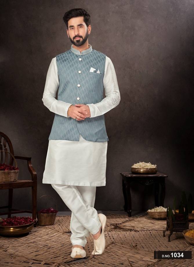GS Fashion Occasion Wear Mens Designer Modi Jacket Kurta Pajama Orders In India