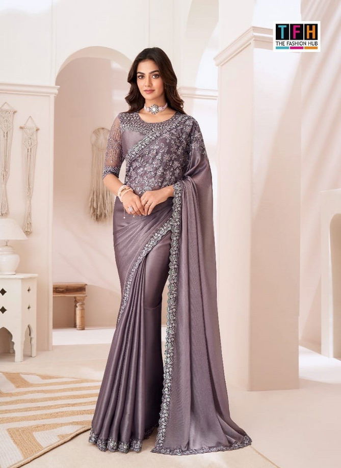 Sandalwood Vol 13 By TFH Designer Party Wear Saree Suppliers