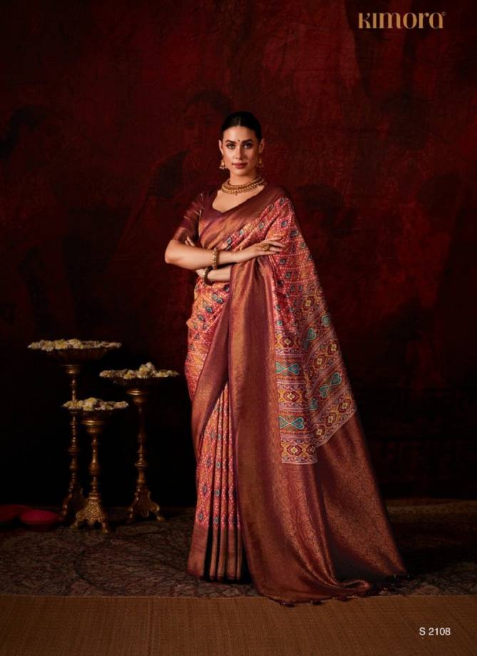 Lakshmi By Kimora Digital Printed Softy Silk Saree Wholesale In Delhi