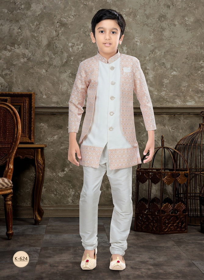 Kids Vol 5 Boys Wear Kurta Pajama And Indo Western Catalog