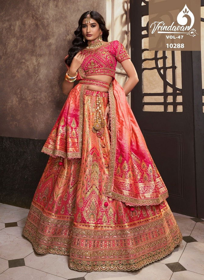 Vrindavan Vol 39 By Royal Banarasi Silk Designer Lehenga Choli Manufacturers