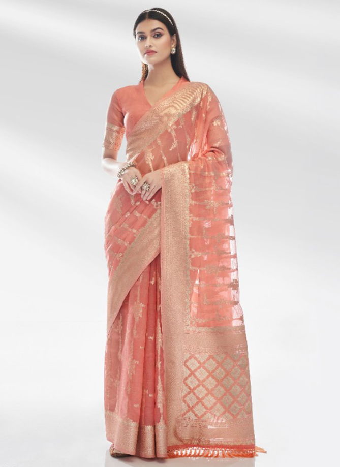 Abudhai Organza Exclusive Wholesale Printed Sarees