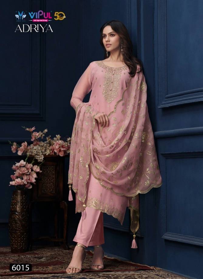 Adriya By Vipul Organza Chiffon Salwar Kameez Suppliers In India