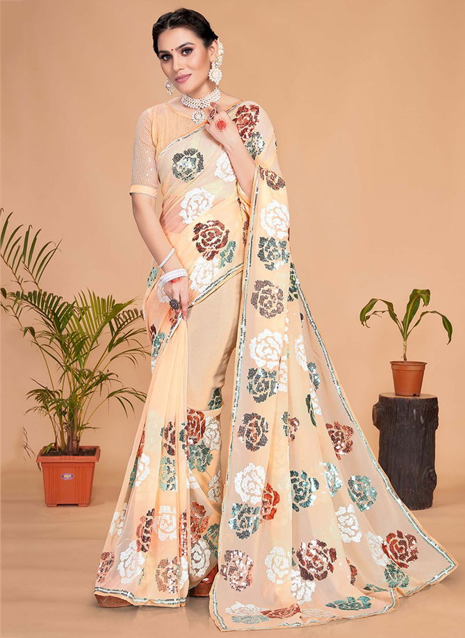 Adventure Printed Wholesale Designer Sarees