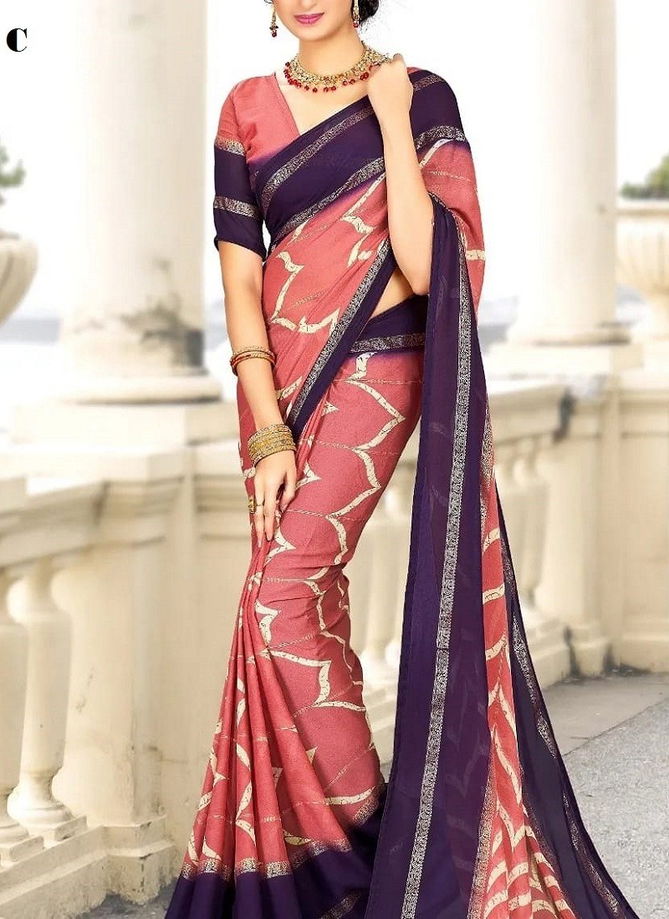 Amrita By Mahamani Creation Fancy Fabric Printed Saree Catalog