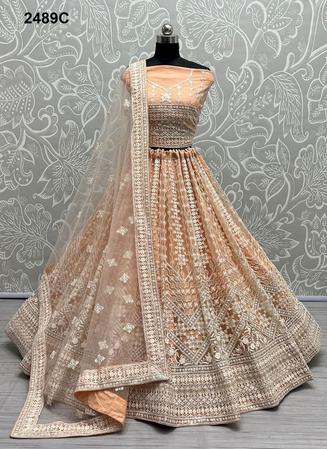 Anjani Art 2489 Colors Patry Wear Lehenga Choli Catalog