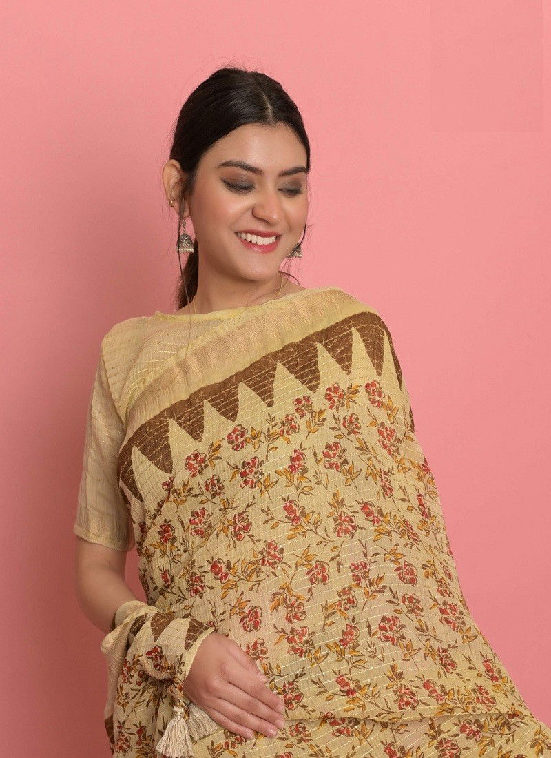 Golden Knots By Ashima Cotton Saree Catalog