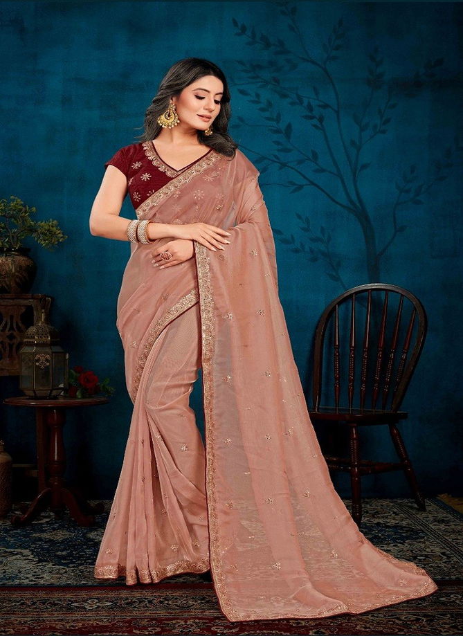 Kaira By Pal Fashion Silk Party Wear Designer Saree Catalog