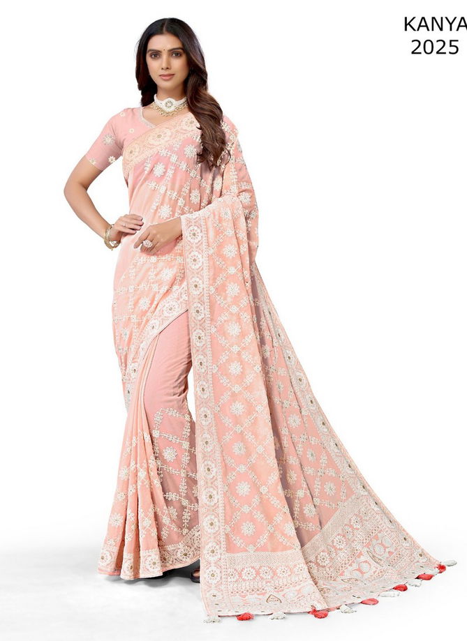 Kanya By Fashion Lab Georgette Saree Catalog