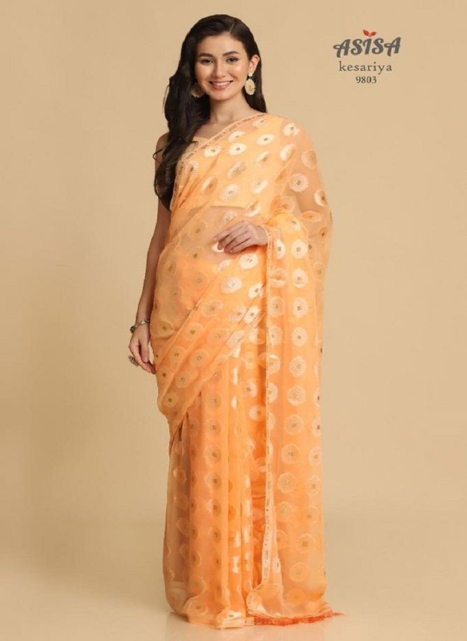 Kesariya By Asisa Designer Saree Catalog