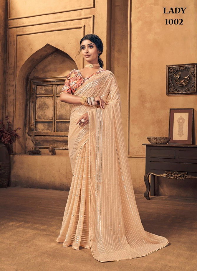 Lady By Fashion Lab Designer Saree Catalog