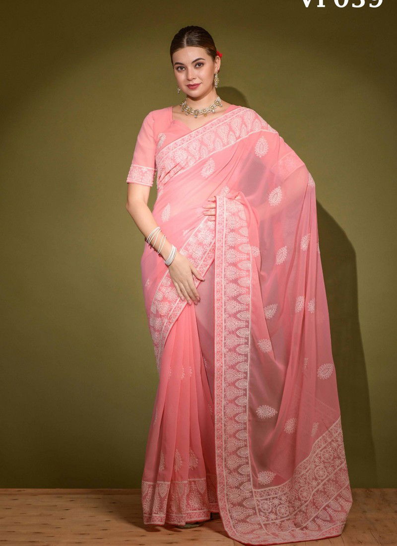 Lakhnavi By Fashion Berry Georgette Saree Catalog