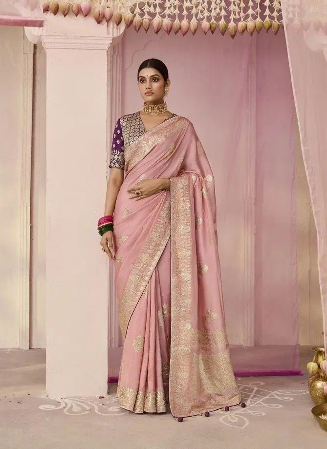 Premika By Kimora Dola Viscose Silk Weddding Wear Saree Wholesale Price In Surat