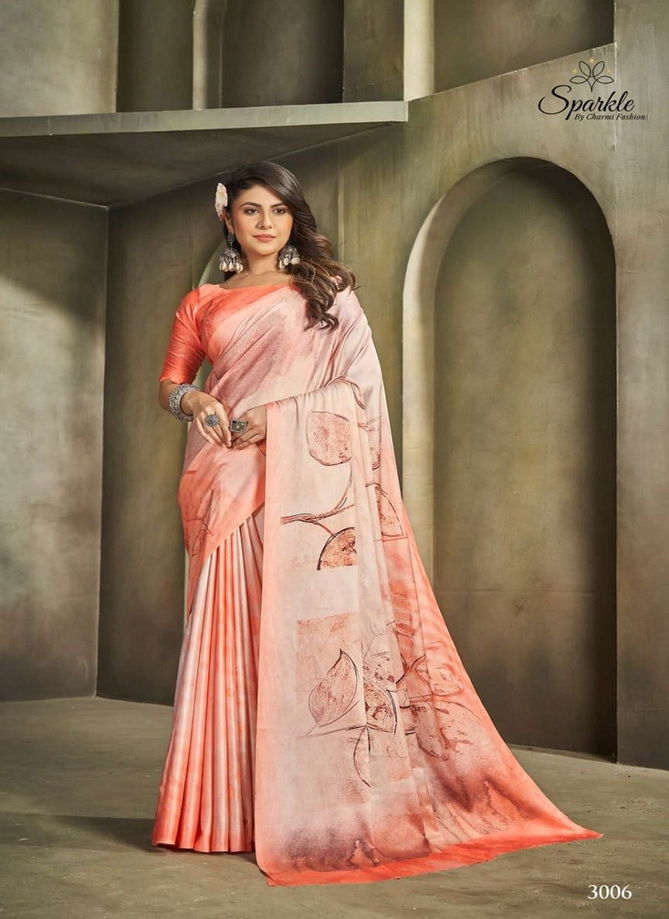 Raina By Charmi Fashion Japan Crepe Designer Saree Catalog