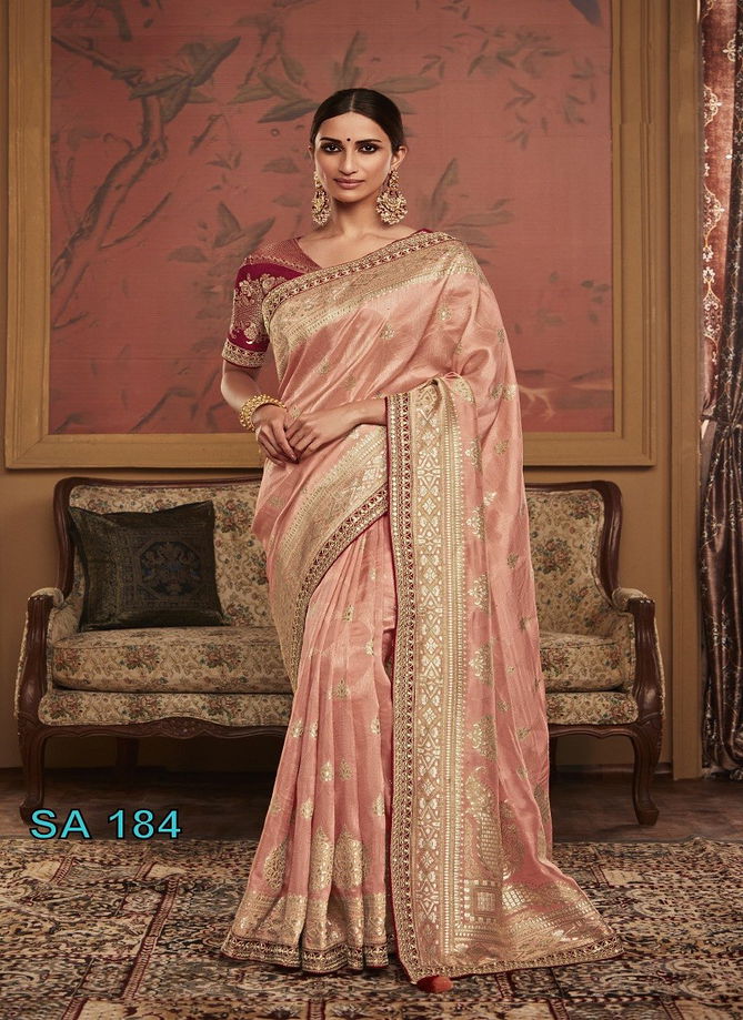  Sindhuri Maharani By Kimora wedding Dola Silk Saree Wholesale Market