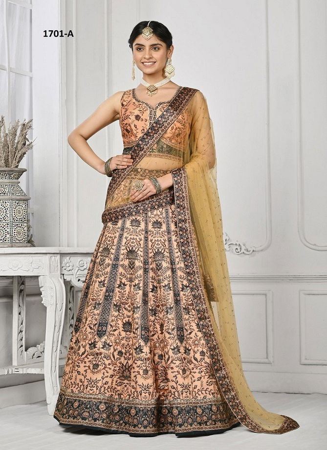 Swarovskis Enchanting Lehenga Collection Vol 17 By Saptrangi Wholesale Online