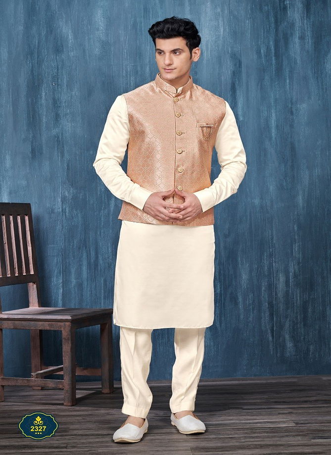 Wedding Wear Mens Modi Jacket Kurta Pajama Wholesale Price In Surat