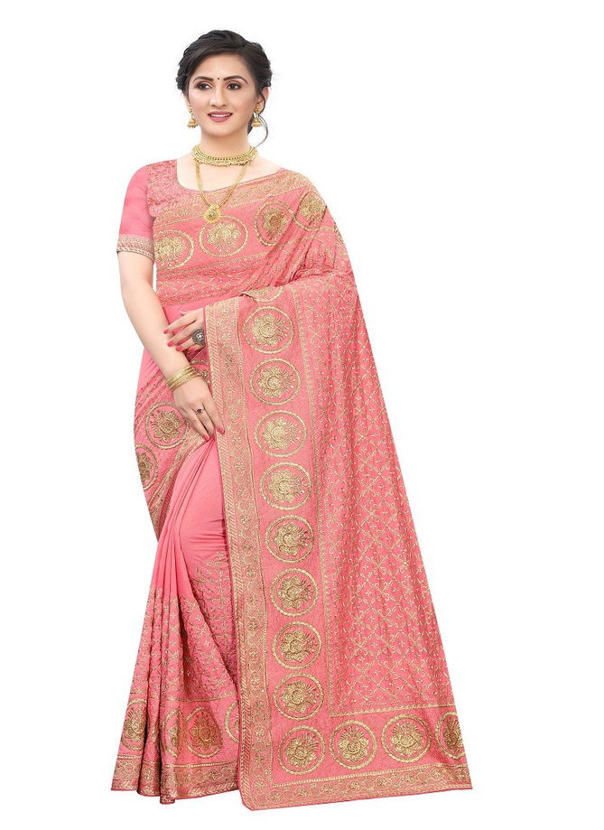 Wish By Utsav Nari Embroidery Wedding Sarees Surat Wholesalers In Delhi