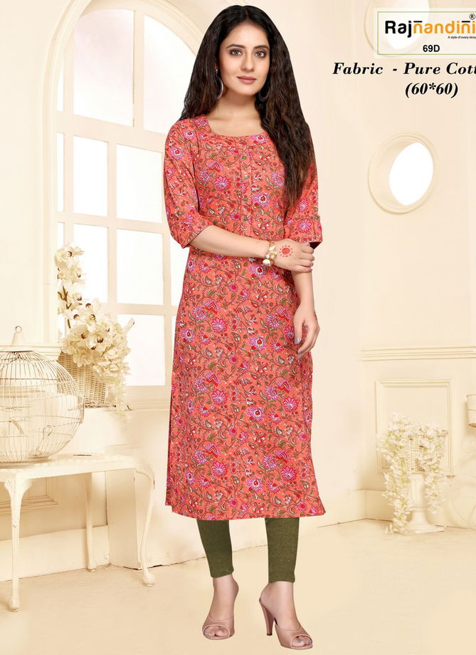 Delsy By Rajnandini Designer Kurti Catalog