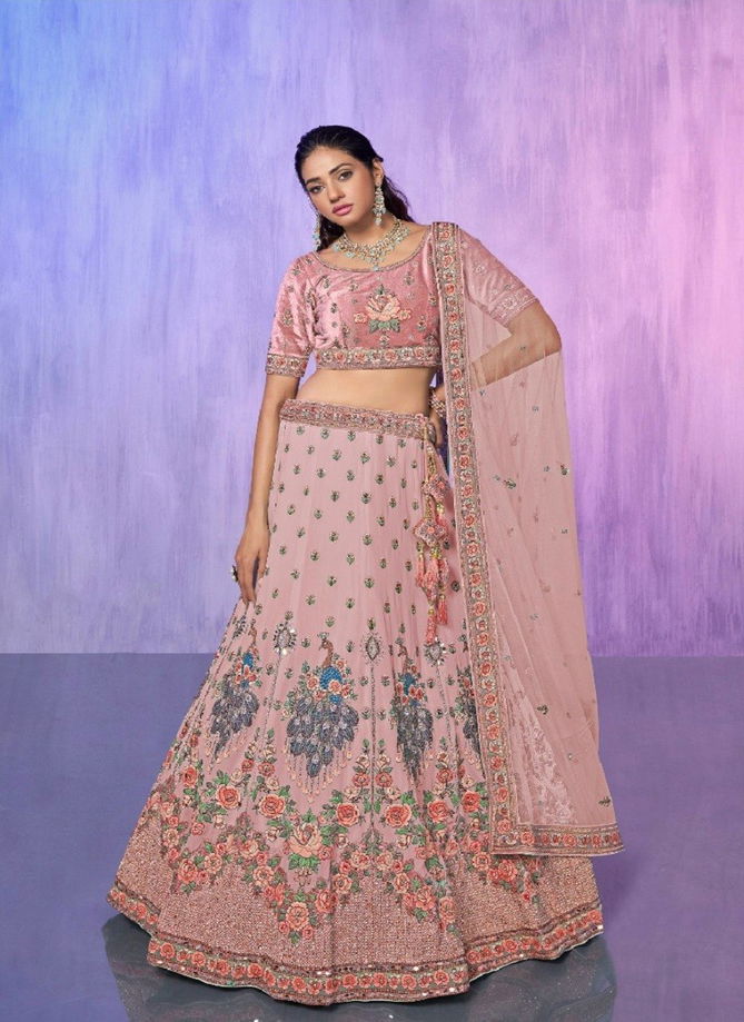 Look Book by Arya Embroidered Designer Lehenga Choli Catalog