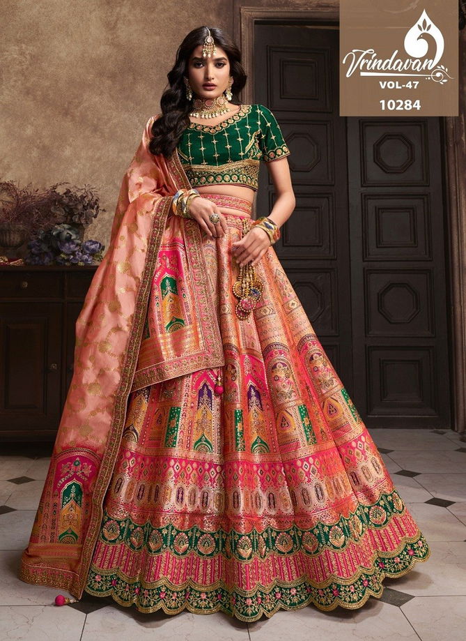 Vrindavan Vol 39 By Royal Banarasi Silk Designer Lehenga Choli Manufacturers