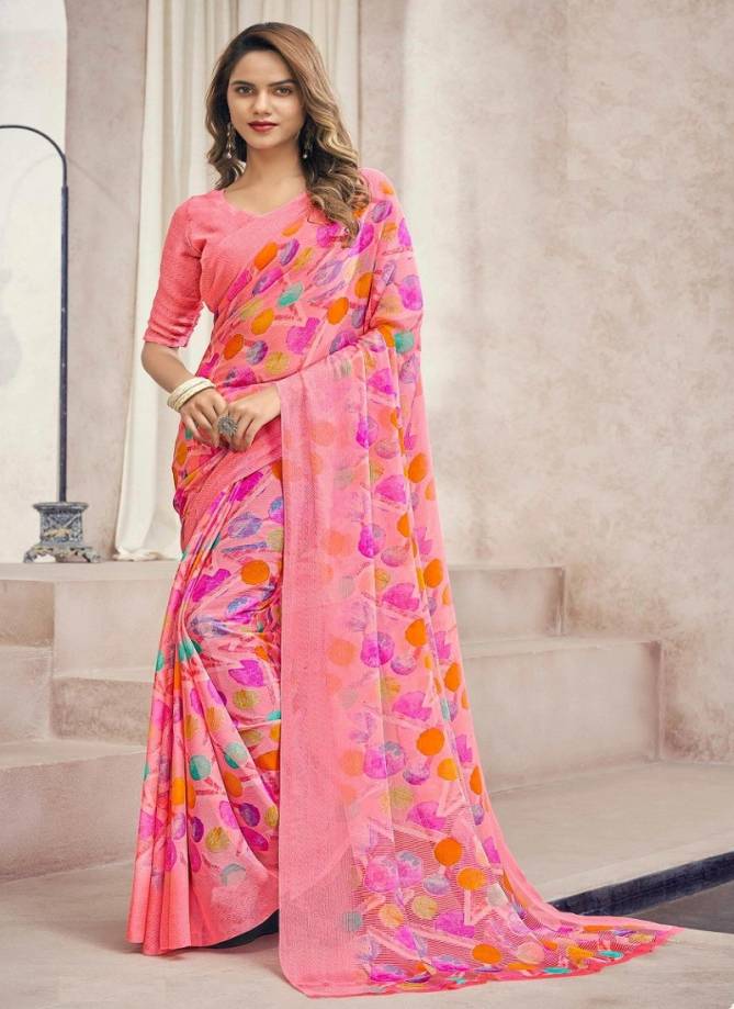 Star Chiffon 88th Edition By Ruchi Chiffon Saree Catalog