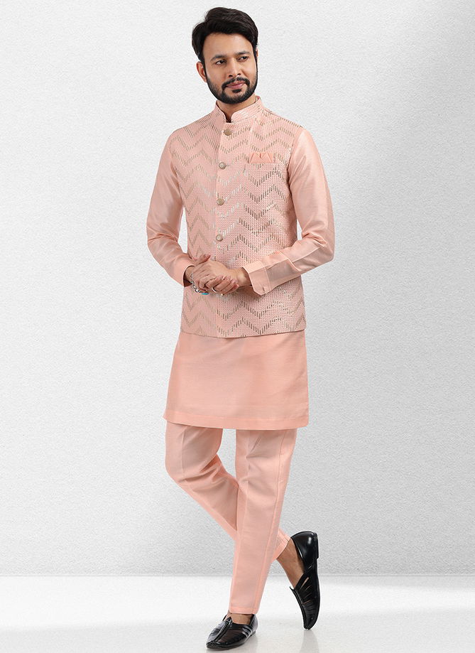 Vol 43 Function Wear Modi Jacket Kurta Pajama Catalog