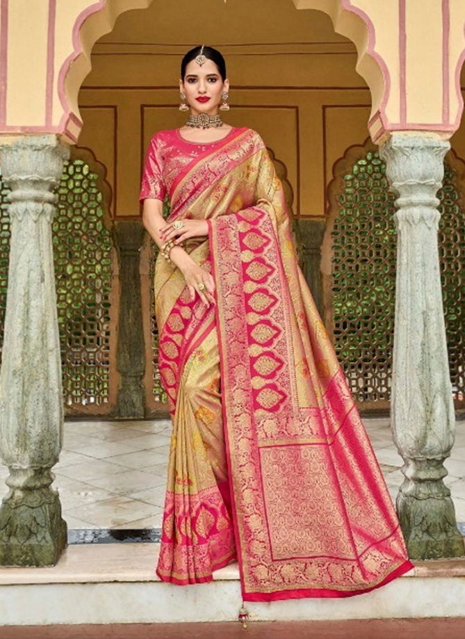 Rutba Vol 5 By Krishna Gokul Silk Sarees Catalog