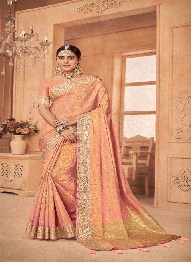 Anushka Vol 2 By Pankh Wedding Saree Catalog