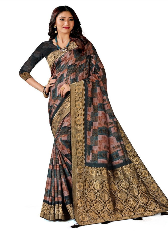 Sukun Viscose Digital Print Saree Catalog