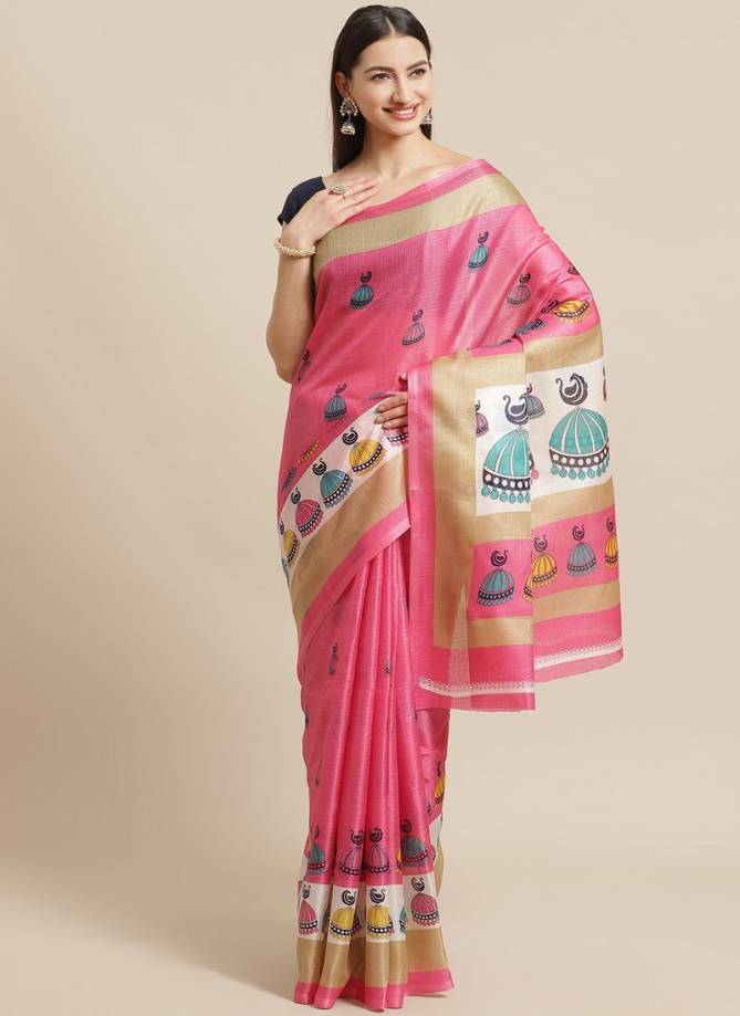 Office Wear and Party Wear Bhagalpuri Designer Saree Collections