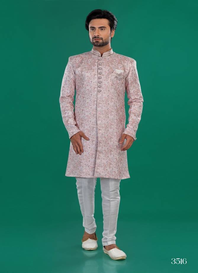 1646 2 Function Wear Mens Indo Western Surat Wholesale Market