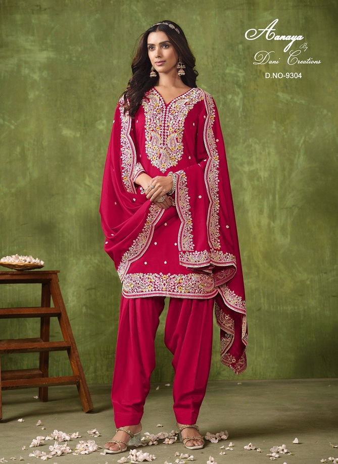 Aanaya Vol 193 By Twisha Designer Roman Silk Wedding Salwar Suit Suppliers In India