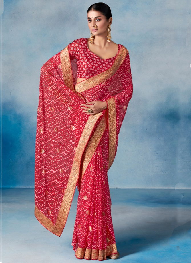 Amaya By Stavan Georgette Saree Catalog