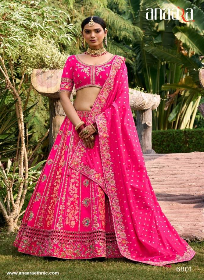 Anaara 6800 Series By Tathastu Wedding Wear Designer Lehenga Choli Wholesale In India
