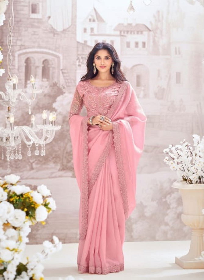 Exotique Vol 5 By Anmol Embroidery Saree Wholesale Online