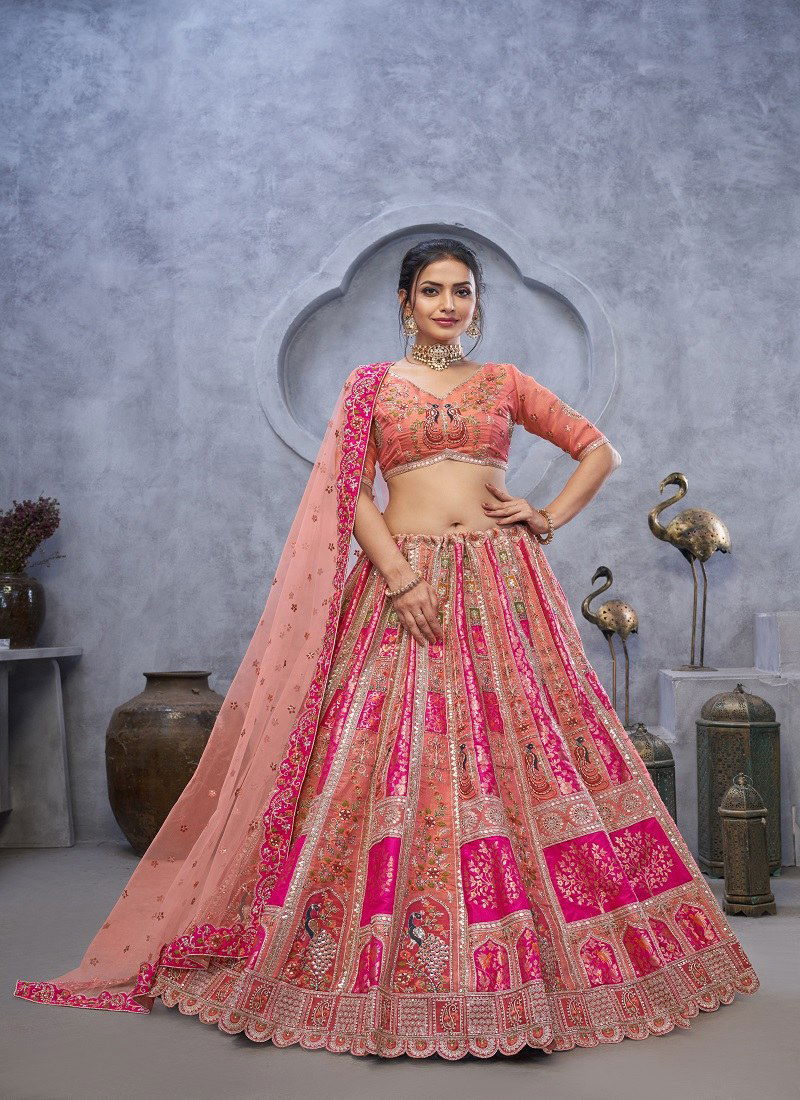 KF 22 To KF 415 By Kesar Fab Ocassion Wear Designer Lehenga Choli Wholesale Online