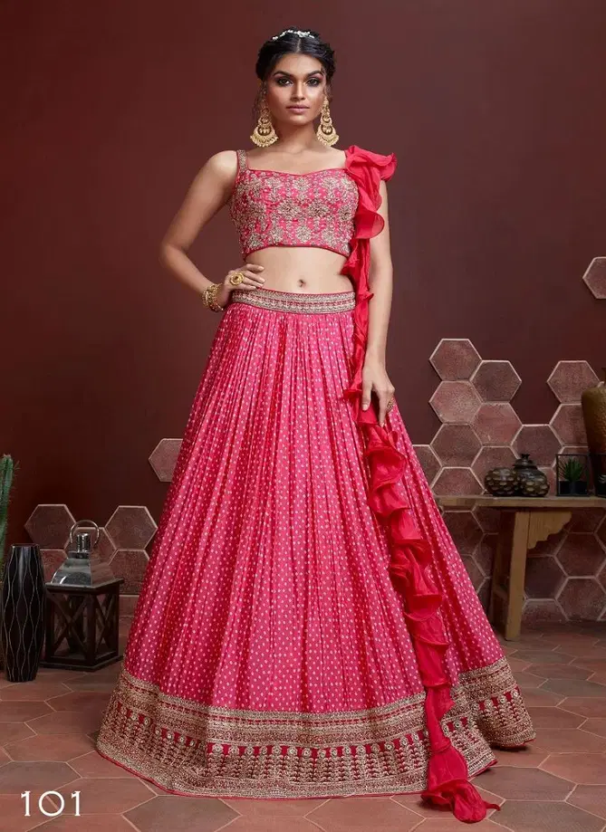 Mandakini Vol 1 By Zeel Clothing Wedding Wear Lehenga Choli Exporters In India